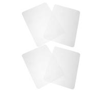 Healeved Pin Display Bag Insert for Wego Window Bags Compatible with 58mm and 75mm Button Pins 4pcs Badge Storage Display Panel Set for Anime Badge Holder