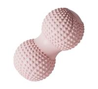 Healeved Pink Peanut Massage Ball Set Deep Tissue Muscle Relaxation Tool for Yoga and Physical Therapy Compact Design for Foot Back Leg Massage for Stress Relief