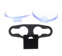 Healeved Plastic Car Radar Holder Suction Cup Windshield Dashboard Mount for Vehicle Navigation Radar Bracket Compatible Electronic Devices for Car Use