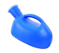 Healeved Plastic Portable Urinal 2000Ml with Lid, Large Capacity Male Urine Bottle for Bedridden Elderly and Travel Convenience