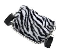 Healeved Plush Single-shoulder Bag for Women with Polyester Material and Simple Design, for Storing Mobile Phone, Keys, Purse, and Coins, for Shopping or Working
