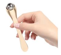 Healeved Portable Anti-Aging Eye Massager Stick with Gold Roller Ball for Dark Circles and Eye Bags and Wrinkle Treatment