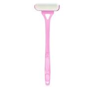 Healeved Portable Body Lotion Applicator for Back with Comfortable Grip, Folding Abs Handle and Sponge Roller, Easy Long Reach Tool for Sunscreen and Cream Application the Go, for Travel