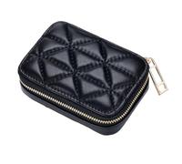 Healeved Portable Cosmetic Bag for Women for Travel Cosmetics Bag and Makeup Storage This Small Pouch is Made of Leather and Functions as Coin for Carrying Lipsticks Small Change
