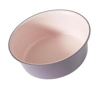 Healeved Portable Foot Soak Tub Massager Large Pink and Purple Collapsible Wash Basin for Home Spa for Relaxation and Foot Care