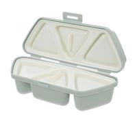 Healeved Portable for Easy Separation of Flavours Japanese-Style Rice Molder with 6-Grid Design, Musubi Maker for Bento Lunch Boxes and On-the-go Meals