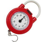 Healeved Portable High Precision Electronic Hanging Scale with Hook for Luggage and Hunting, Stable Performance Plastic and Metal Travel Weighing Scale