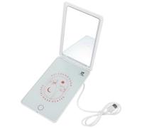 Healeved Portable Mask Heater for Face Sheet Masks with Makeup Mirror Abs Material and Electronic Components for On-the-go and Traveling Skin Care