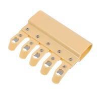 Healeved Portable Musical Staff Drawing Tool for Blackboard, Yellow Staff Scribe Ruler, Practical Painting Supply for Music Notation and Lettering