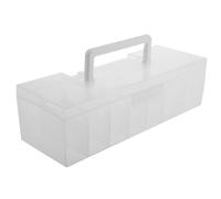 Healeved Portable Seed Storage Box with Plastic Material and Multicompartment Design Seed Packet Storage Organizer Box and Organizing