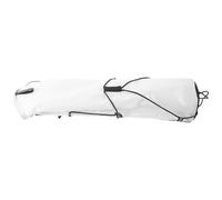 Healeved Portable Trekking Pole Storage Bag with Wide Fit and Multipurpose Use Made of Waterproof Oxford Cloth for Outdoor Activities and Hiking in White, 14.96 Inches Length