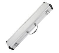 Healeved Portable with Waterproof and Impact Resistant Design for Dizi Aluminium Alloy Flute Case, Velvet Lined Organizer and Wind Instruments Suitable for Lessons and Stage