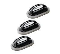 Healeved Pot Scrubber Kitchen Emery Sponges Handle 3pcs Set Nanotechnology Carborundum Household Cleaning Brushes for Stubborn Stains in Kitchen and Cookware