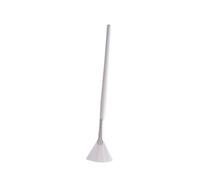 Healeved Professional Skin Care Handle Easy Application for Facial Treatments and Masks Comfortable Grip Fan Shape Design for Hard Reach Areas White