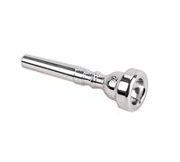 Healeved Professional Smooth Tone C507 Trumpet Mouthpiece Silver Plated Tone Metal Unique Shape Design Suitable for Beginners and Enthusiasts