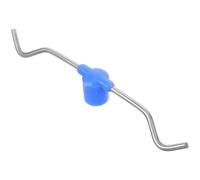 Healeved Rack Accessory 2 Pole Stainless Steel with Removable Plastic Hook for Clinic and Use