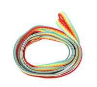 Healeved Rainbow Shoelaces Flat Polyester Sneaker Laces Shoe Straps for Trainers Casual Sneakers Canvas Shoes Replacement Pride Shoelaces