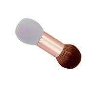 Healeved Real Technique Double-ended Makeup Brush Translucent Setting Powder Brush Portable Cosmetics Tool