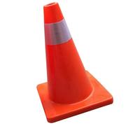 Healeved Red Easy Storage Cone Traffic with Reflective for Outdoor Road Safety and Educational Use, for Family Traffic Directing and Camp
