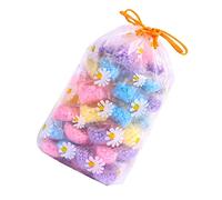 Healeved Remaining Beads Scented Laundry Beads for Freshness Fabric Softener and Odor Elimination 3.5X2.5Cm Assorted Color Perfect for Wool Cotton and Linen