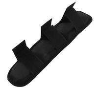 Healeved Removable Shoulder Pad with Antislip Design for Backpack and Luggage Straps Black Oxford Cloth Cushion to Protect Shoulders and Enhance Comfort during Travel and Outdoor