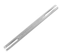Healeved Replacement Door Handle Spindle 8x8x100mm Square Groove Iron Rod Straight Drive Spindle for Antique and Modern Door Handle Parts for Home and Hotel Use