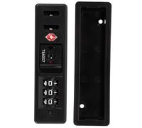 Healeved Replacement Suitcase Lock Portable TSA Code Luggage Lock Suitcase Combination Travel Padlock Built in Sunk Anti Theft Combination Black