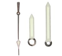 Healeved Replacement Watch Hands Set and Longer Serving Life for Accurate Time Display with Iron Material Simple and Sl esign Suitable for Nh35/nh36 Movements for Watch