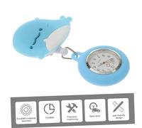 Healeved Retractable Luminous Nurse Fob Watch Clip Hanging Pocket Watch for Women Nurses Doctors Durable Practical Gift with Dial and Secure Installation