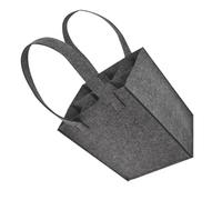 Healeved Reusable Material Hard Bag Bottles Bottle Red Wine 6 for with Felt Case and Easy Insert Remove Feature, Polyester Carrier for Christmas Party