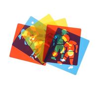 Healeved Reusable Plastic Sports Drawing Stencils for - Basketball Court Tracing Templates, Painting and Craft Stencils Set, Drawing Tool for School Projects and Art Activities