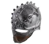 Healeved Roman Soldier Headgear Cosplay Headgear Creative Realistic Design Pvc Plastic Comfortable Wear Does Not Take up Too Much Space for Friends Who Love Role Playing Halloween Party