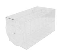 Healeved Rotating Acrylic Lipstick Organizer with Multi-level Storage for Lip Gloss and Eyeliner, Sturdy Cosmetic Display Case for Bedroom Or Dresser Table Makeup Lovers