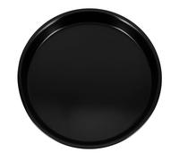 Healeved Round Carbon Steel Pizza Pan 10 Inch Non-Stick Deep Baking Tray for Oven Use, Thickened Kitchen Baking Plate Suitable for Pizza, Cake, and Cookie Preparation