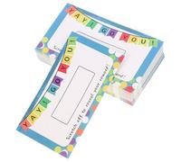 Healeved Scratch Off Cards DIY 100 Pieces Blank Stickers for Student Incentives Classroom Rewards Educational Creativity