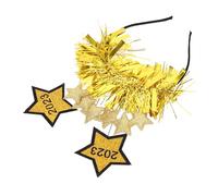 Healeved Sequin Star Headband for Boy Girl Year Party Hair Accessories for Boys and Girls Sparkling Hair Hoops for Festival Celebrations Add Family Gatherings