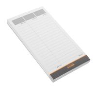 Healeved Shopping Assignment Notebook White Paper Tearable Weekly Schedule Management Daily Planner Notepad for Small Grocery Planning