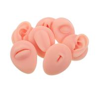 Healeved Silicone Body Parts Model Realistic Skin Texture Piercing Practice Kit with Nose Mouth Ear Tongue Navel for Tattoo Training Beginners Professionals