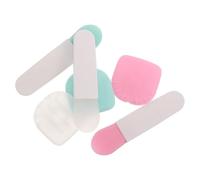 Healeved Silicone Face Mask Brush Set Lightweight Multipurpose Applicator Tool 3pcs with Dust Cover Soft Plastic and Silicone Facial Clay Mask Brushes for Skincare Routines at Home
