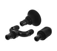 Healeved Silicone Massager Gun Attachments Replacement Heads for Muscle Relaxation and Workout, Percussion Gun Massage Heads Kit to Alleviate Post-Workout Soreness
