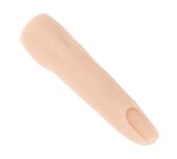 Healeved Silicone Practice Finger Model for Nail Art Flexible and Realistic Fake Finger for Acrylic Technician Training for Beginners Manicure Techniques