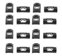 Healeved Sliding Window Safety Restrictors 20Pcs Stainless Steel Hardware Accessories with Screws for Window Opening Control Device in Residential Use 0.8X0.4X0.2