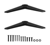 Healeved Smart Tv Tabletop Legs Replacement for 28-65 Inch Flat Screen Tv Stand Base Support Legs Compatible with 28/32/40/43/49-65 Inch Models for Living Room Media Furniture