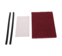 Healeved Snowboard Repair Kit with Metal Scraper and Polishing Cloth, Portable Design for Ski Base and Snowboard Base Maintenance, Broad Material Adaptability for Winter Sports Use