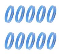 Healeved Soccer Fan Wristbands Comfortable Material, and Creative Patterns 10pcs Silicone with Unique National Design to Show Team Pride and Support for Stadium Sports Game