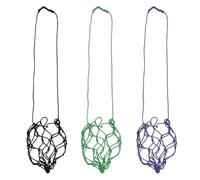 Healeved Soccer Kickback Trainer for Skill Enhancement and Multiple Training Modes 3pcs with Polypropylene Net Outdoor Practice Equipment Suitable for Boys