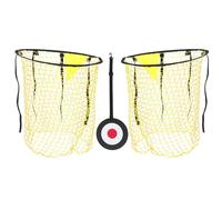 Healeved Soccer Target Net Football Goal Trainer High Strength Polyester Accuracy Development Versatile Training Tool Indoor Outdoor Football Training Net