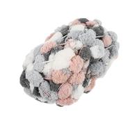 Healeved Soft and Comfortable Knitting Yarn in Pink Polyester, Easy to Take Care, 1 Roll Suitable for DIY Handcrafts and Crochet Projects