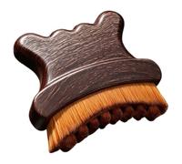 Healeved Soft Bristle Lymphatic Face Brush with Curved Abs Handle and Storage Case, Anti-Puffiness Facial Massage Brush for Skin, Supports Wet and Dry Use, for Contour and Glow Improvement