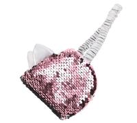 Healeved Soft Glitter Sleep Mask for Girls and Women Reversible Sequin Eye Cover Comfortable Unicorn Design for Travel and Relaxation